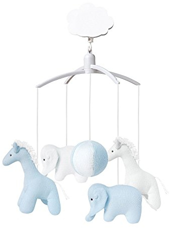 Trousselier vm1149 02 Mobile-Spieluhr mit Plüsch-Giraffen/Elefanten