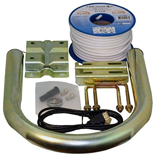 High-Tech 388525 Installationsset TV TNT HD, Mehrfarbig