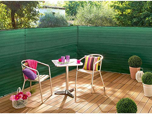 Brise vue - Brise-Vue tissée Supratex à boutonnière 1.5 x 5 m - vert
