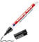 edding 400 Marqueur permanent - noir - 1 stylo - pointe ronde fine 1 mm - sèche vite, résiste à l'eau et aux frottements - pour carton, plastique, bois, métal, verre