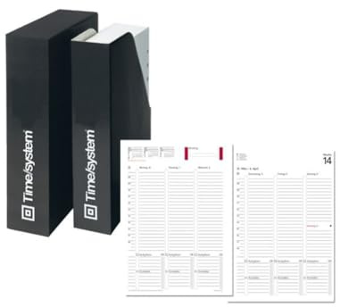 Time/system A5 Jahresinhalt 2026 Wochenplanung Business 14,8 x 21,0 cm