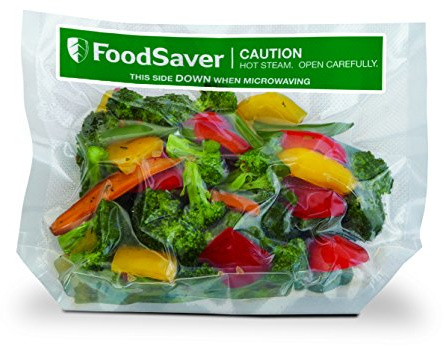 Foodsaver FVB002X 16 vorgefertigte Beutel, Fassungsvermögen 950 ml