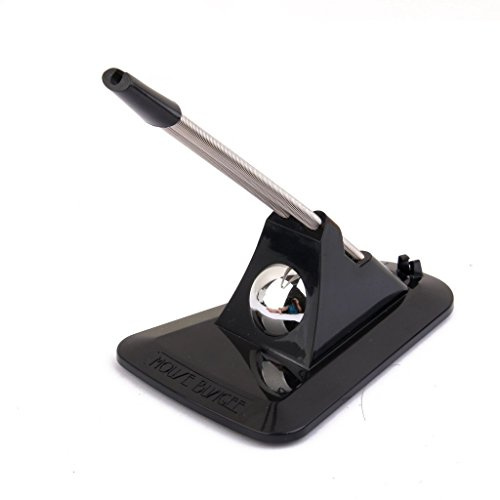 PTCM Colorful Mouse Bungee Mouse Cord Clip Clipper Wire Cable Organizer Holder Line Fixer (black)
