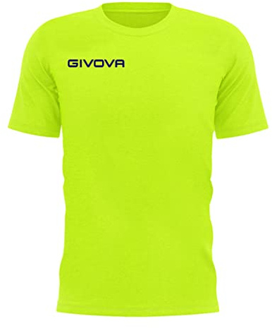 Givova, t-shirt fresh, gelb fluo, S
