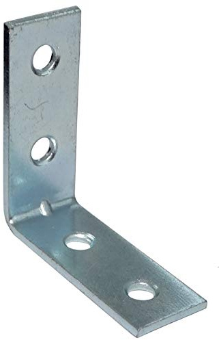AERZETIX: 10 x Eckverbinder Befestigung aus Metall 40/40/16 mm C41536