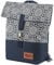 millybo Sweet Fahrradtaschen für Gepäckträger Damen & Herren, Fahrrad Tasche Hinten 3-in-1 Gepäckträgertasche und Rucksack, wasserfest (800.004 Lace Navy)
