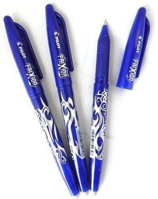 Pilot Frixion Tintenroller (3 Tintenroller, Blau, 1)