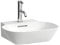 Laufen INO Handwaschbecken, ohne Hahnloch, ohne Überlauf, 450x410, weiß, Farbe: Weiß