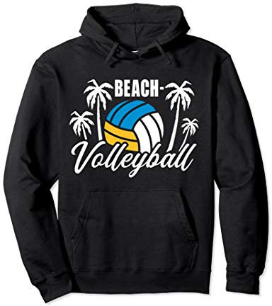 Beachvolleyball Pullover Hoodie