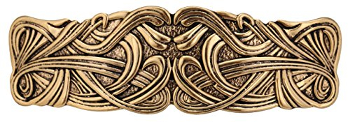 KKJOY Vintage Metall Haarspange Gold, Keltische Knoten Haarklammer Groß, Wirbel Haarnadeln, Gothic Haarspangen Damen, Braut Haarschmuck Hochzeit, Bananenspange für Frauen und Mädchen
