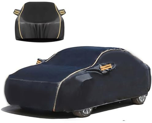 Housse Voiture pour Peugeot 306 Cabriolet 1993-2002,Bâche Voiture complète Anti-poussière Anti-Rayures Anti-UV avec Fermeture éclair Porte Garage Tissu Oxford personnalisé bâche Voiture Exterieur