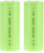 Rechargeable Batteries, High Capacity 3.7V Batteries Low Self Discharge (2Pack)