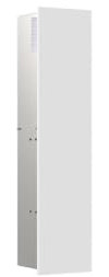 emco WC-Modul asis Pure Türanschlag rechts, Unterputz, 1-türig 730mm, Alpinweiss matt