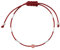 Marvel Armband Avengers – Anhänger aus Sterlingsilber mit roter Kordel für Kinder, 18 cm