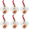 Cabilock 6 Stück Foto-Ornament-Kugel Weihnachten Durchsichtiger Kunststoff Zum Aufhängen Fotorahmen Ornament Für Weihnachtsbaum-Dekoration