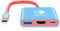 MaxRenard Switch Dock for Nintendo Switch Docking Station 4K Video Portable TV Adapter Connector for Nintendo Switch NS/OLED USB C to HDMI Travel Dock with USB 3.0 Plug & Play (Blue+Red)