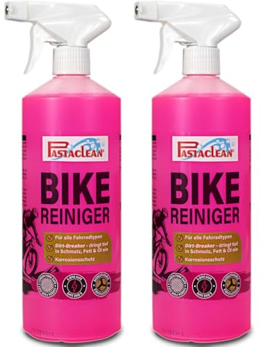 PASTACLEAN Fahrradreiniger (2 Liter) Biologisch abbaubares Fahrrad Reinigungsspray, Bike Cleaner für alle Fahrradtypen - Sicher auf Allen Oberflächen | Made in Germany
