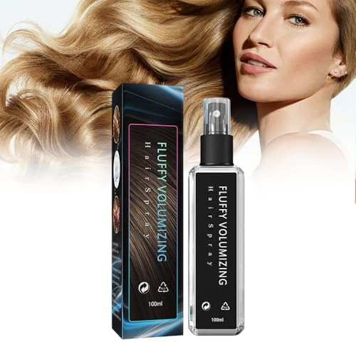 Natural Plant Protein Hair Thickening Spray, Fluffy Volumizing Haarspray, Fix Styling Spray, Super Set Haarlack, High Cranial Fluffing Spray Langanhaltendes, ölkontrolliertes Volumen (1PCS)