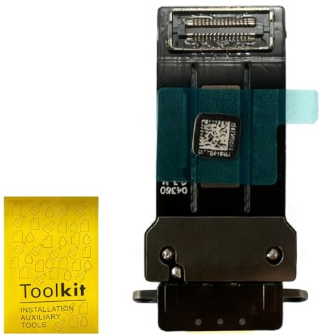 TPhaelay Dock Connector Flex Cable Replacement Compatible with iPad mini (A17 Pro) 7th Generation A2993 A2995 A2996 Charging Port Replacement 2024(White)