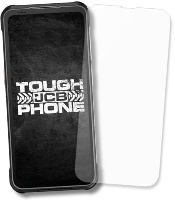 JCB Toughphone E10 Gorilla Glass Screen Protector – 9H Hardness, Anti-Scratch, Anti-Shatter, HD Clarity