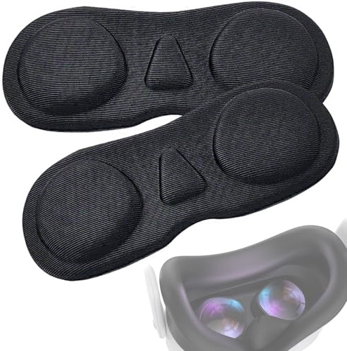 VR Lens Protector Lens Cover Compatible with Meta Quest 3/3S, Quest 3/2/1, 3S Xbox Edition, Vision Pro, Valve Index, Rift S and Pico 4, Oculus RiftS, Protection Against Dust and Scratches VR Lens