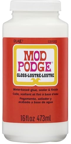 Mod Podge Gloss Waterbase Sealer, colla e finitura, 453,6 g