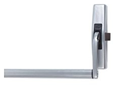 Jpm - Serrure barre de poussee anti-panique serie 89-2 points haut et bas - Finition.Argent - Larg. mm.950 -