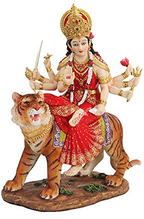 Pacific Giftware Durga Mythologische indische Hindu-Göttin Statue, 21,6 cm