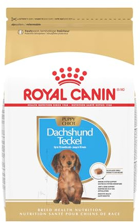 Royal Canin Breed Health Nutrition Dachshund Puppy Dry Dog Food, 2.5 lb Bag