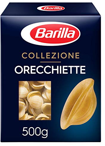 Barilla Hartweizen Pasta Collezione Orecchiette Pugliesi - 5er Pack (5x500g)