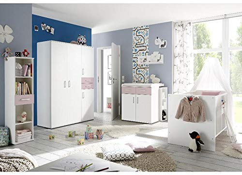 storado.de Babyzimmerset Sienna 7-TLG weiß matt Flieder EAN 4260498522750