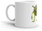 Shrek Wazowski Keramiktassen, glänzend, 325 ml, Geschenk für Kaffeeliebhaber, einzigartige Kaffeetasse, 325 ml, glänzende Keramiktassen, Geschenk für Kaffeeliebhaber
