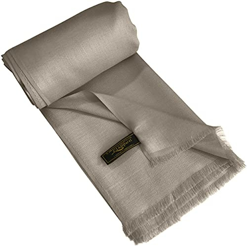 CJ Apparel Handgefertigter nepalesischer Damen-Schal mit Fransen Pashmina
