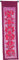 Boho Wandbehang, Batik Wandschmuck - Namaste pink / Wandtaschen & Wandbehänge