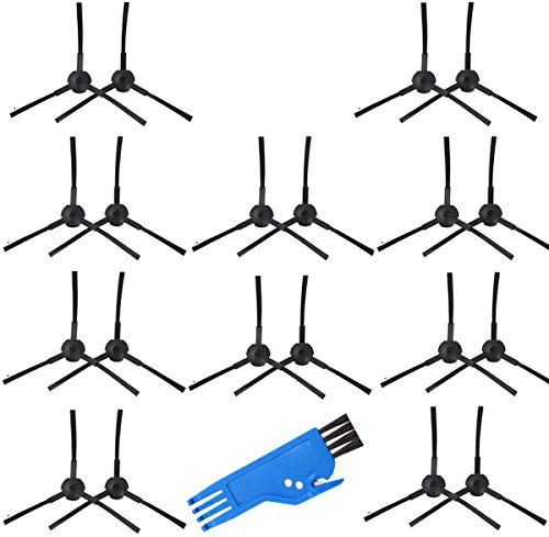 BLUELIRR Lot de 10 brosses latérales de rechange pour aspirateur Amibot Spirit H2O / Animal H2O