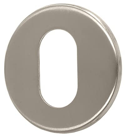 ZEROplus Oval Escutcheon, Grade 304 Stainless Steel Inner, Concealed Fixing (53mm x 7mm)