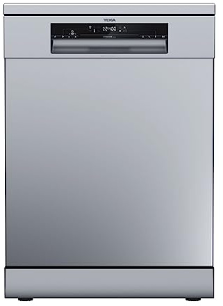 Teka DFS 26 610 SS - Lavavajillas Libre Instalación 60 cm, HomeCare Series, para 12 Cubiertos, 6 Programas de Lavado, Programa Whisper, Color Acero Inoxidable