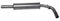 IZAWIT Mittelschalldämpfer 23.036 mitte für Lupo (6X1, 6E1) 920mm
