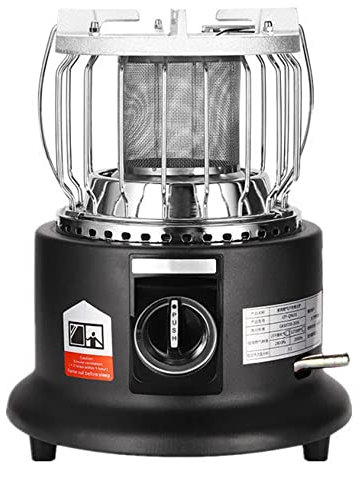 JOJAN Chauffage Au Gaz Portable, Réchaud De Camping, Réchauffeur À Gaz, Chauffage Extérieur, Chauffage De Camping en Plein Air, avec Tuyau Et Poignée Pratique