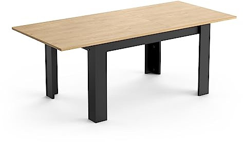 Demeyere Table à Manger Extensible 160/200 cm Craft - Naturel