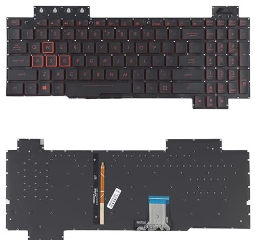 per ASUS FX80 FX80GE FZ80G ZX80G FX505 Tastiera Versione con retroilluminazione