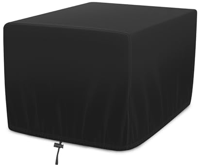 Housse de protection pour four d'extérieur Ninja Woodfire (OO101EU) - Housse de protection imperméable compatible avec four à pizza Woodfire 420D Oxford - Noir