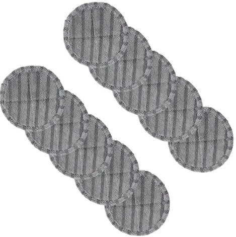uwobefe Mikrofaser-Wischtuch, kompatibel mit Samsung-Staubsauger Jet90. Nass- und Trockenwischer, elektrischer Kopf, Bürstenpad, Zubehör(Color:10pcs)