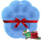 Tapis de douche pour pieds, brosse de douche en silicone pour le dos et le corps, fixation murale, tapis de bain antidérapant avec ventouses pour hommes et femmes (bleu)