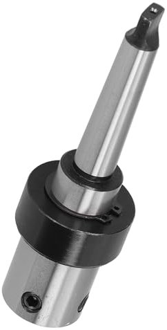 Morsekegel-R8-Stahladapter, Interne Kühlbohrhülse MT2-19,05 Mm, Geeignet für Tischbohrmaschinen, Drehmaschinen und Ständerbohrmaschinen