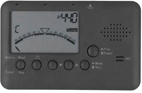 Stimmgerät für Blasinstrumente, Digitaler Metronom-Stimmgerät, Tongenerator mit Elektronischer Metronom-Stimmung für Saxophon, Flöte, Trompete, Musikinstrument für Blasinstrumente