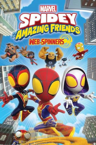 Spidey Amazing Friends Spider-Man Maxi-Poster, laminiert