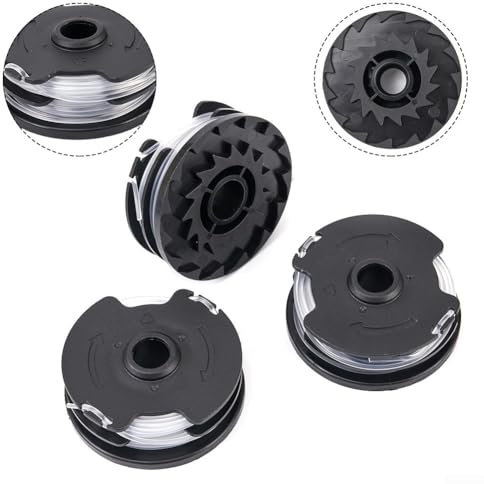 Niceminiwall ARKSIDE Dual Wire Exchange Spool 20-Li C3 IAN351753 Spool With Nylon Wire 2X 5M 1.4mm Thickness For Florabest Wire Cutter New