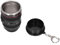 ANKROYU Tagutta per caffettiera per lenti a fotocamera Replica in acciaio inossidabile EF 24 105 mm F 4.0L Design 'obiettivo USM 100 ml Coppa multiuso per gli appassionati di fotografia