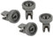 Dishwasher Wheel Replacement Durable PP Dishwasher Wheel Part AEG Favorit Privileg Zanussi Kitchen Hotel